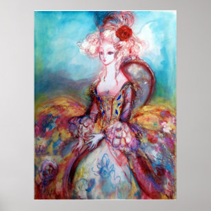 AFFICHE MADAME POMPADOUR