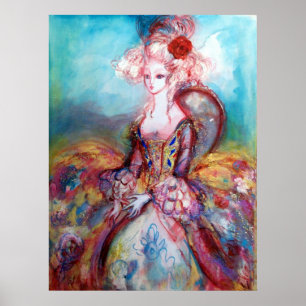 AFFICHE MADAME POMPADOUR