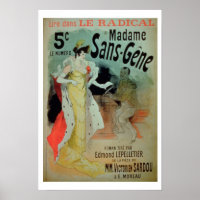 "Madame Sans-Gene" dans Le Radical, par Edmond Lep