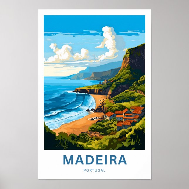 Affiche Madeira Portugal (Devant)