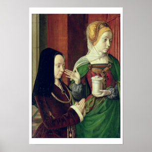 Affiche Madeleine de la Bourgogne s'est présentée par St
