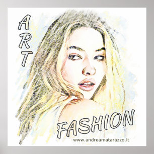 Affiche Madelyn Fashion Art