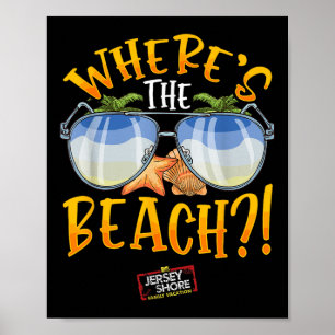Affiche Mademark X Jersey Shore Famille Vacances - Jersey