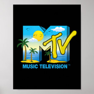 Affiche Mademark X Mtv - Logo Officiel De Mtv Avec Sunny