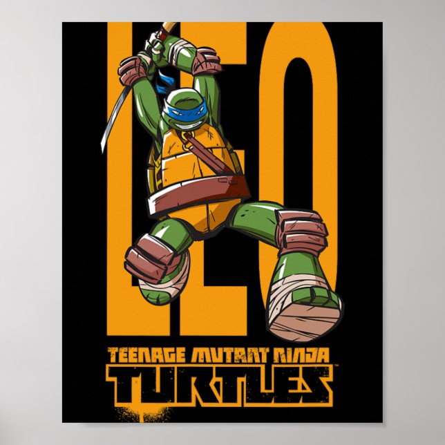 Affiche Mademark X - - TmnT Original Nouveau Leonardo  (Devant)