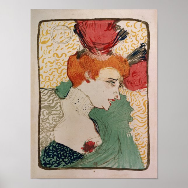 Affiche Mademoiselle Marcelle Lender, 1895 (Devant)