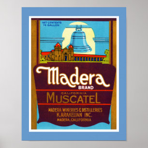 Affiche Madera Muscatel