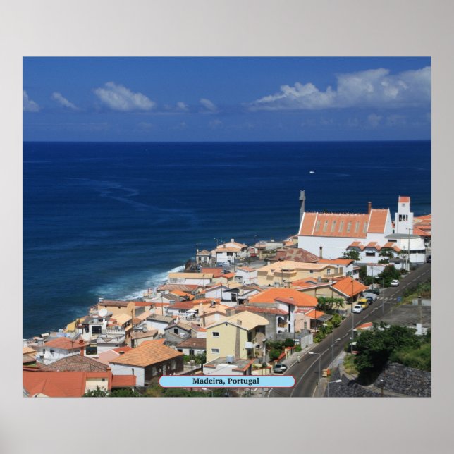 Affiche Madère, Portugal (Devant)