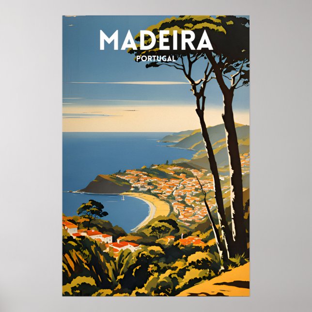 Affiche Madère Portugal (Devant)
