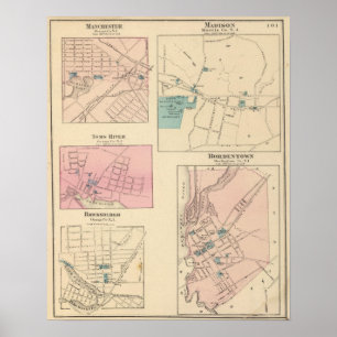 Affiche Madison, Bordentown, NJ