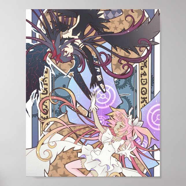 Affiche Madoka & Homura (Devant)