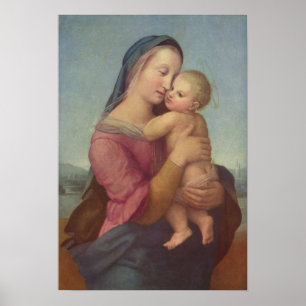 Affiche Madonna and Child (La Tempi Madonna) par Raphael