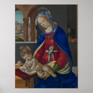Affiche Madonna and Child, vers 1483-4