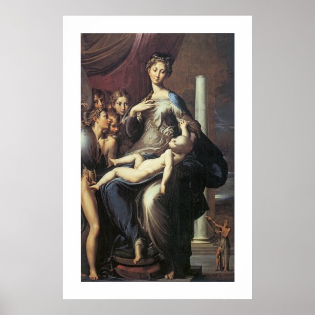 Affiche Madonna au long cou (Devant)