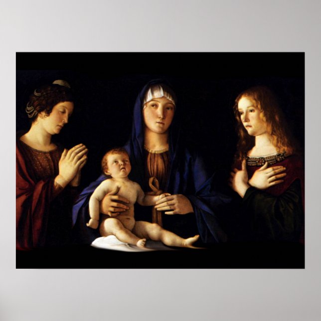 Affiche Madonna avec Enfant Jésus - Catherine - Magdalene (Devant)