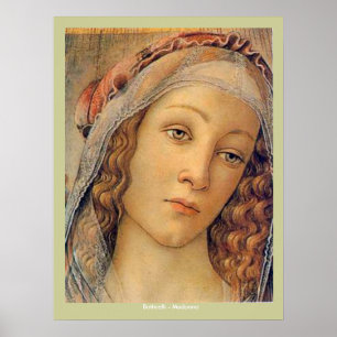 Affiche Madonna - Botticelli