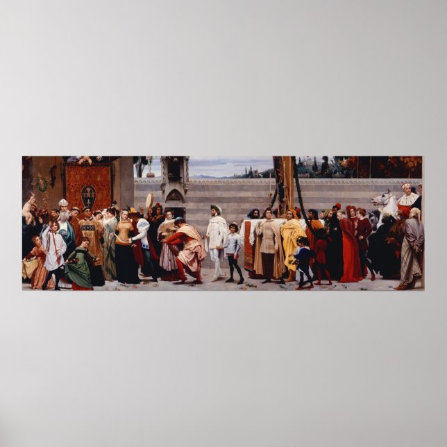 Affiche Madonna Carried de Cimabue (Devant)