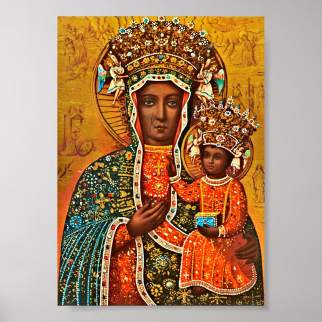 Affiche Madonna de Czestochowa (Devant)