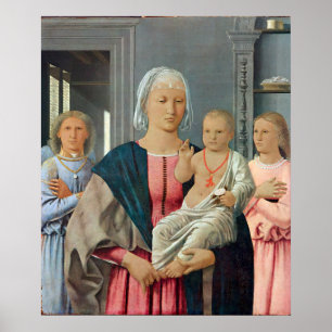 Affiche Madonna de Senigallia - Piero della Francesca