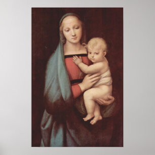 Affiche Madonna Del Granduca par Raphael
