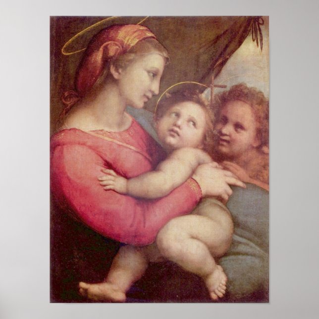 Affiche Madonna della Tenda - Raphael (Devant)