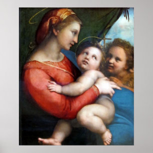 Affiche Madonna della Tenda - Raphael - c1513