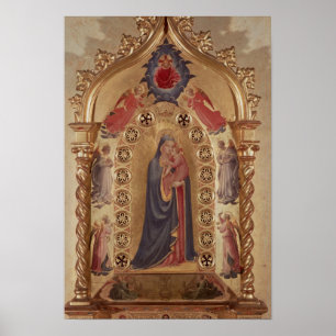 Affiche Madonna des étoiles