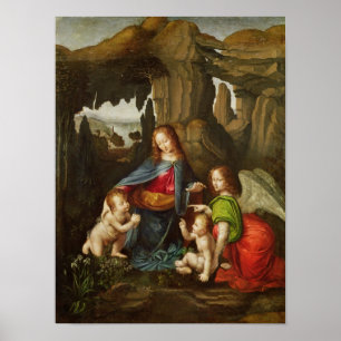 Affiche Madonna des roches