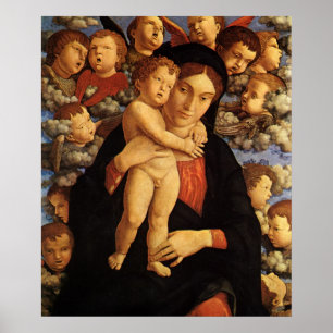 Affiche Madonna des Tcherubim par Andrea Mantegna