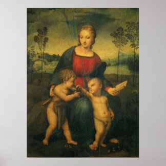 Affiche Madonna du Goldfinch par Raphael Sanzio