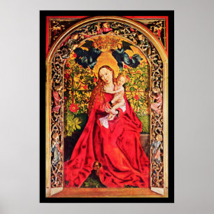 AFFICHE MADONNA DU ROSE BOWER