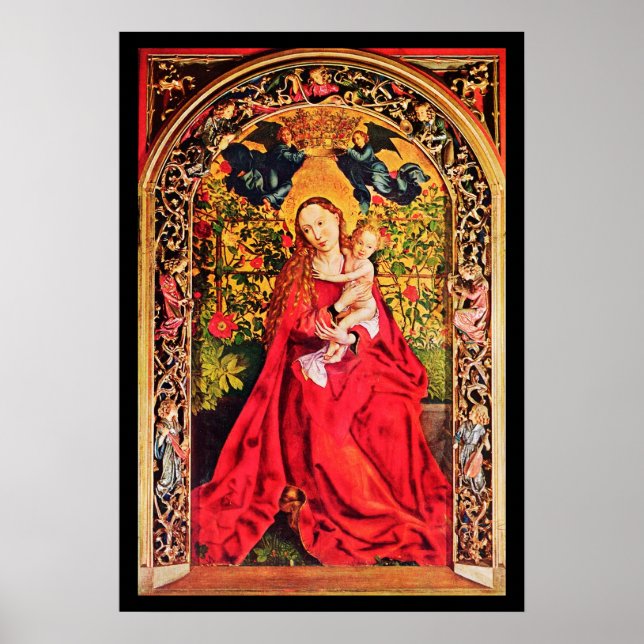 AFFICHE MADONNA DU ROSE BOWER (Devant)