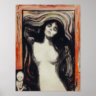 Affiche Madonna   Edvard Munch  