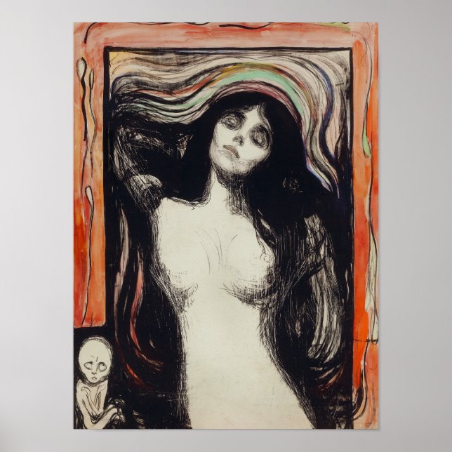 Affiche Madonna | Edvard Munch | (Devant)
