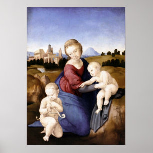 Affiche Madonna Esterhazy - Raphael - c1508