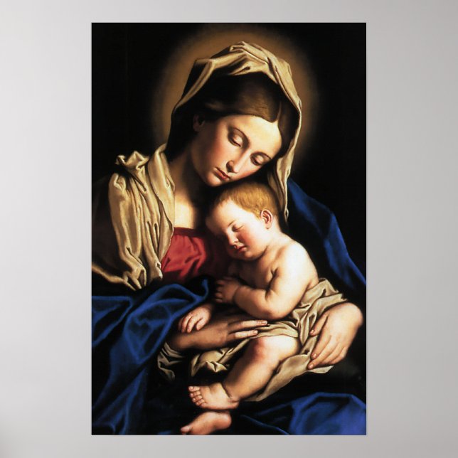 Affiche Madonna et Enfant (Devant)