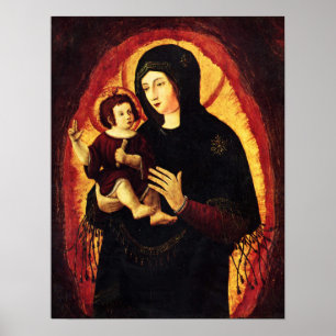 Affiche Madonna et Enfant