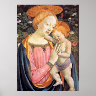Affiche Madonna et Enfant 2 - Veneziano - c1432