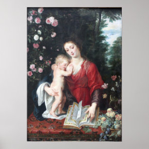 Affiche Madonna et l'enfant