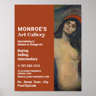 Affiche Madonna Par Edvard Munch, Revendeur D'Art, Galerie