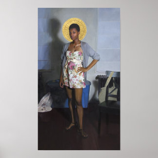 Affiche Madonna sans l'impression enfant