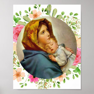 Affiche Madonnina Madonna des rues Ferruzzi Mary