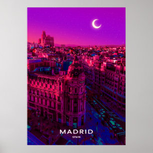 Affiche Madrid