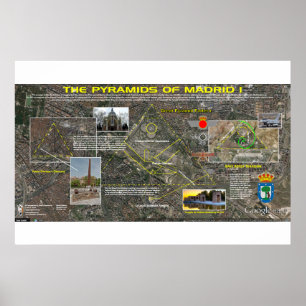 Affiche Madrid Pleiades Motif 3