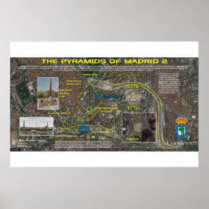 Affiche Madrid Pleiades Pattern 4