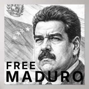 Affiche Maduro libre
