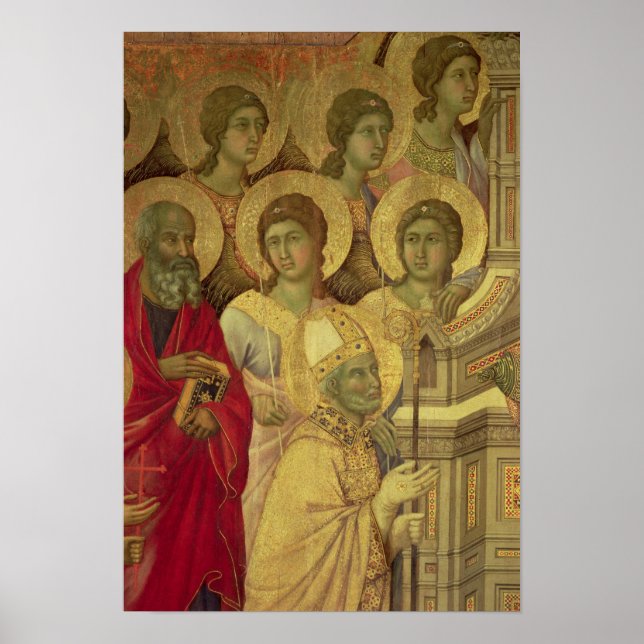 Affiche Maesta : Saints, , 1308-11 (Devant)