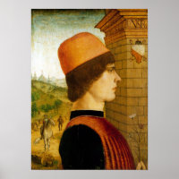 Maestro delle Storie del Pane Portrait d'un homme