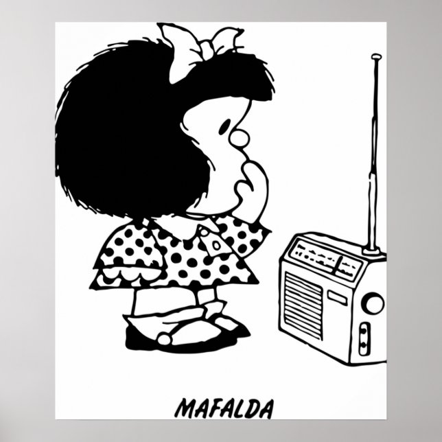 Affiche mafalda (Devant)