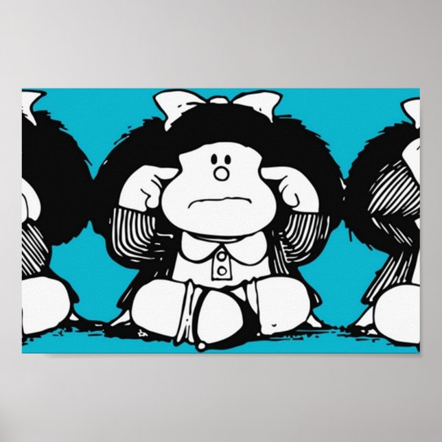 Affiche mafalda x (Devant)